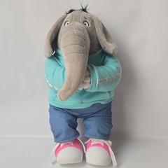 Universal Studios Meena Plush Elephant Sing Animal Illumination 15”