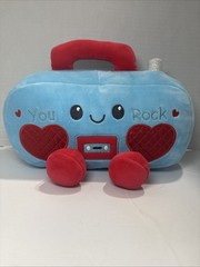 Hobby Lobby 12 Inch Linzy Plush “You Rock” Radio Plush Toy