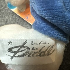 Diddl Thomas Goletz 10in Plush Mouse With Suction Cups Vintage Depesche Vertrieb