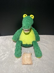 Scentsy Buddy Nile Green Crocodile Aligator Plush Sugar Cookie Scent Pak 16″ Toy