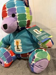 FIFA World Cup 2026 10” Colorful Bear Plush – Official 2026 World Cup Soccer ⚽️