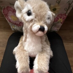 Ramat Medium Fawn Stuffed Animal Plush Toy Brown White 14-24 in Deer Gift