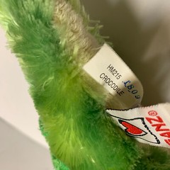 Ganz Webkinz Plush Crocodile HM215 Green 14” Stuffed Animal Reptile Toy