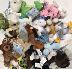 ❣️Webkinz Kinz-Klip 10-Plush Random Toy Lot With Online Codes To Love Forever❣️