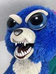 William Mark Feisty Pets Freddy Wreckingball The Blue Dog Cute/Evil Teeth 9”