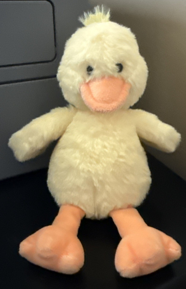 Yellow MARY MEYER Whispers DUCK PLUSH STUFFED ANIMAL TOY