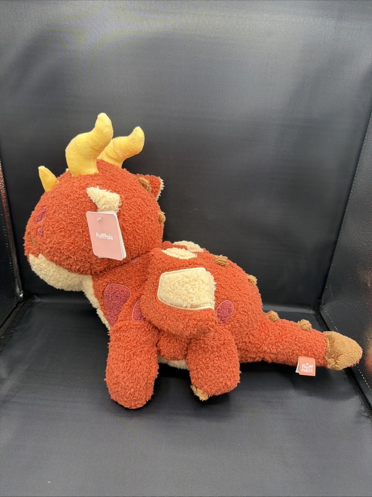 Fluffnest PuffPals Nacho The Fire Dragon NEW With Tags