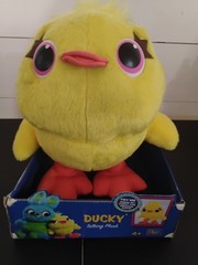 Disney Toy Story 4 Ducky Deluxe Talking Plush Thinkway New in Box