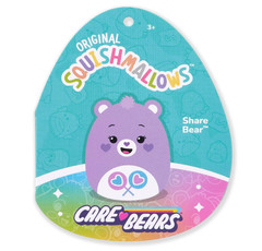 Squishmallows Care Bears 12 Inch Share Bear Ultrasoft Official Jazwares Plush