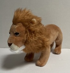 NWT Ice King Bear Lion Stuffed Animal, Lifelike Plush Toy, 12 Inches Length