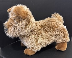 Folkmanis Puppet Norwich Terrier Dog Puppy Plush Stuff Animal Toy 14 Inch Long