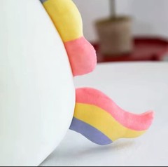 White Unicorn Plush Toy 9″ Stuffed Soft Animal