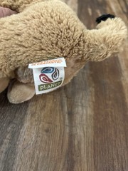 Nature Planet Stuffed Animals Ram and Beaver Lot of 2 Plush Toys 7 inches