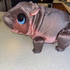 Sally The Silly Hippo, 9 Inch Interactive Plush, Kids Toys for 4+