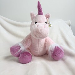 Teddy Mountain Star Unicorn Soft Pink Plush Stuffy Sparkly Fantasy Toy Gift Cozy