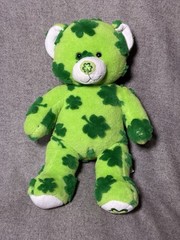 Pre-Owned Build-A-Bear Beary O’ Lucky Green Shamrock Bear Plush Toy 2010 Limited