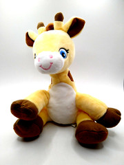 Garanimals Giraffe Plush Stuffed Animal Baby Soft Toy Yellow Brown 8″ Beanie