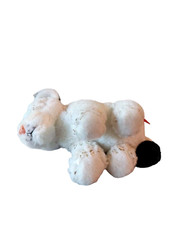 Wild Republic Foilkins Snow Leopard Plush White Gold Stuffed Animal Toy 7″