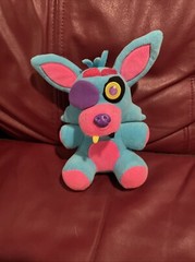 2017 Funko Five Nights At Freddy’s FNAF Blacklight Blue Foxy 8” Plush