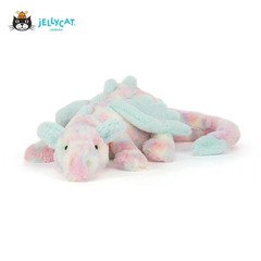 Own the Rare 50cm Jellycat Lazulia Dragon Large Plush Doll with Tags & Dust Bag.