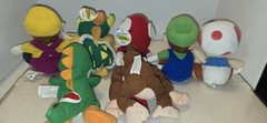 Nintendo 64 Beanbags Characters 1997, 7 Characters