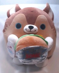 Snackles “Lucas” Series 2 Puppy W Sonic Burger Soft Plush by Zuru NWT