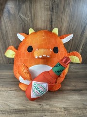Snackles Dragon Tabasco Felix ZURU 14″ Orange Ultra Soft Plush Stuffed Animal
