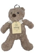 NWT Snug Baby Beige Teddy Bear Lovey Tan Plush Stuffed Animal Infant Comfort Toy