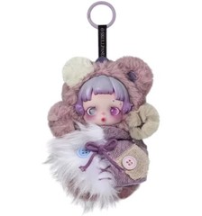 Pop Mart Skullpanda- You Found Me Doll – RATTY BEAR – With Drawstring, No Box