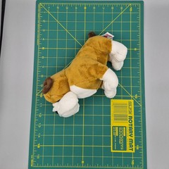 Ganz Webkinz Bulldog HM126 Plush Stuffed Animal Brown White Dog No Code