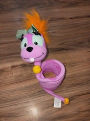 Vintage Bartok The Magnificent – Piloff Plush spring coil snake 1999 playworks