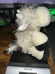 Webkinz Lil’ Kinz HM003 Black & White Cow 8” Plush (No Code) Cute Stringy Hair
