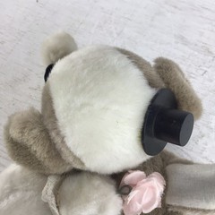 Vintage House Of Lloyd 6″ Stuffed Wedding Puppies Bride And Groom