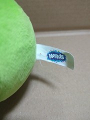 Nerds Candy Green Mascot Character Plush Stuffed Toy Soft Rare Collectable