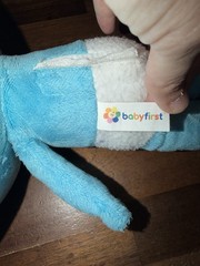 Baby First TV Plush Blue Googoo Giggle Stuffed Doll Not Working