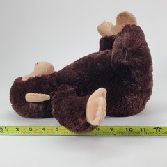 Aurora Destination Nation Chimpanzee Monkey Plush Stuffed Animal Brown 12 Inch