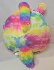 Kipp Brothers Rare Tie Dye Unicorn Pig Hippie Rainbow 14in Soft Stuff Plushie