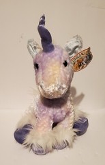 Cuddle Zone Unicorn Plush 12″ Pastel Purple Sparkle Target 2002 Chosun
