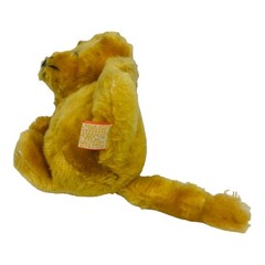 Vintage R Dakin Lion 5 Inch Plush Sitting Stuffed Animal Toy 1981