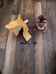 NWT Toy Network The Land Before Time lot of 2 Plush Small Cera & Littlefoot