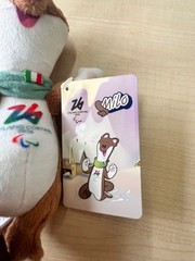 [NEW] Milano Cortina 2026 Olympic Mascot Milo Plush Toy Official Licensed Italy