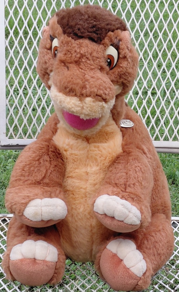 Gund 1988 The Land Before Time Littlefoot Little Foot Plush Dinosaur VTG 16″