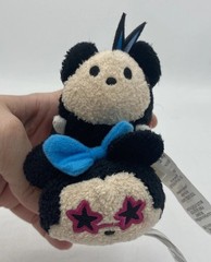 Tsum Tsum Mickey Minnie Mouse Set of 2 Rock Star 3.5″ Plush Music Punk
