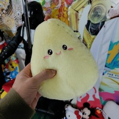 Pear Fruit Stuffed Animal Doll Cute Pre Owned Good A306