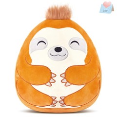 BSTAOFY 12” Cute Sloth Soft Plush Sloth Stuffed Animal Cushion Nap Birthday Val