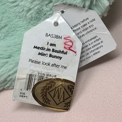 Jellycat Bashful Bunny Medium Mint Rare VHTF 12″ Plush BAS3BM Retired WITH Tags