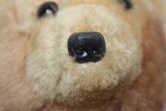 Vintage 70s Dakin Bean Bags Baby Bearfoot Bear Stuffed Animal Plush 11″ GUC!