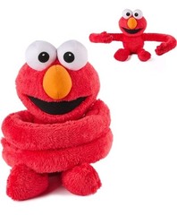GUND Sesame Street Elmo Hug a Moves Plush Huggable Soft Sensory Toy New 14″
