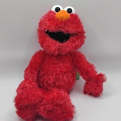 Sesame Street Elmo Plush Toy Red Stuffed Animal Gund Kids Soft Cuddly 12″