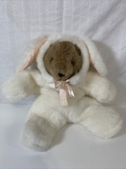 Graphics International Heartline Bear Rabbit Costume 12″Plush Stuffed Animal Toy
